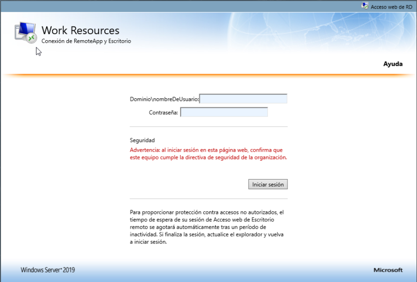 Manual de acceso a UXXI Económico a través de Microsoft 365 Servicio