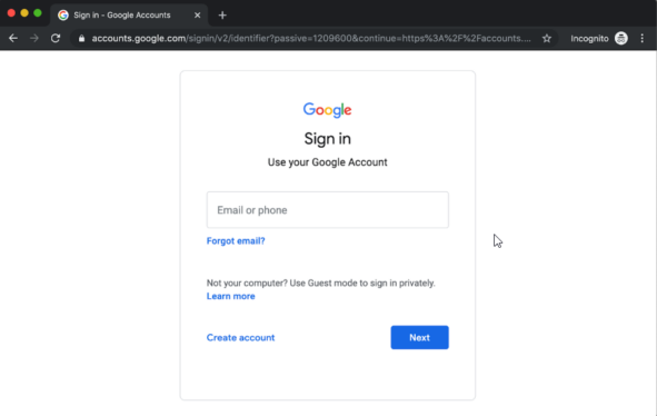 Sign in Use your Google Account